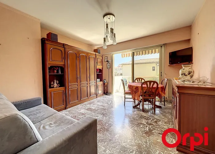 Calme, Parking Inclus, Apercu Mer, Proche Plages - - Fr-1-647-34 아파트 멍똥