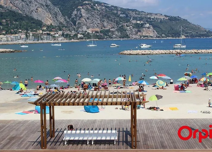 Calme, Parking Inclus, Apercu Mer, Proche Plages - - Fr-1-647-34 * Menton