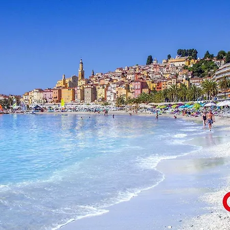 Calme, Parking Inclus, Apercu Mer, Proche Plages - - Fr-1-647-34 Menton